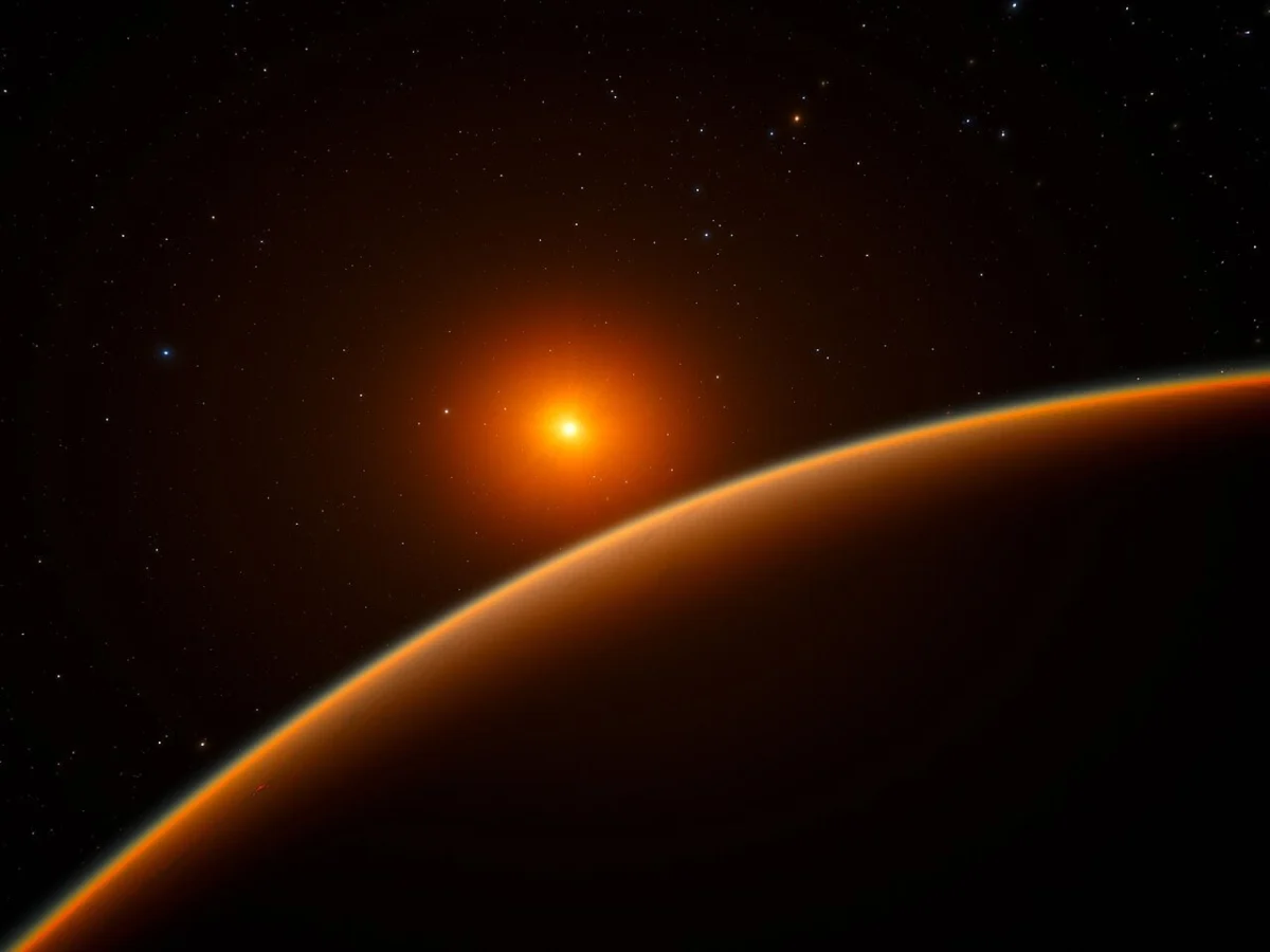 First Atmosphere Detected on a Habitable-Zone Rocky World