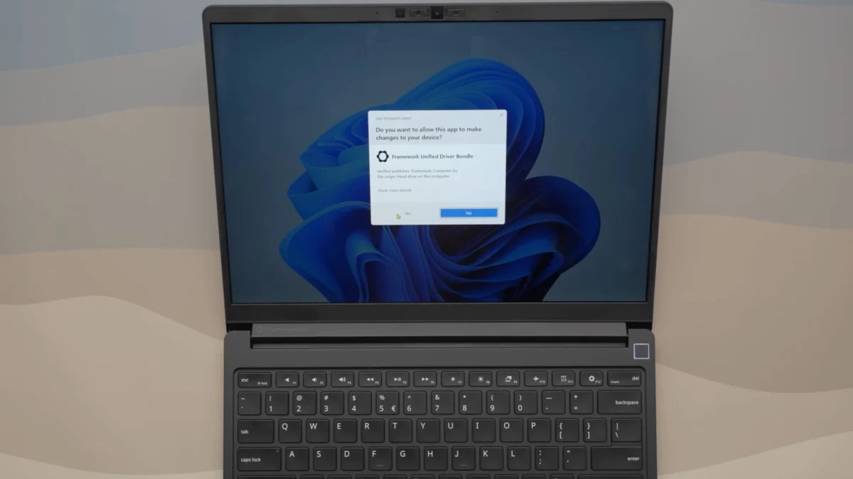 Framework Fixes One Of The Most Frustrating And Time-Consuming Aspects Of Windows 11; Driver Installations, And Other Notebook Manufacturers Better Take Note