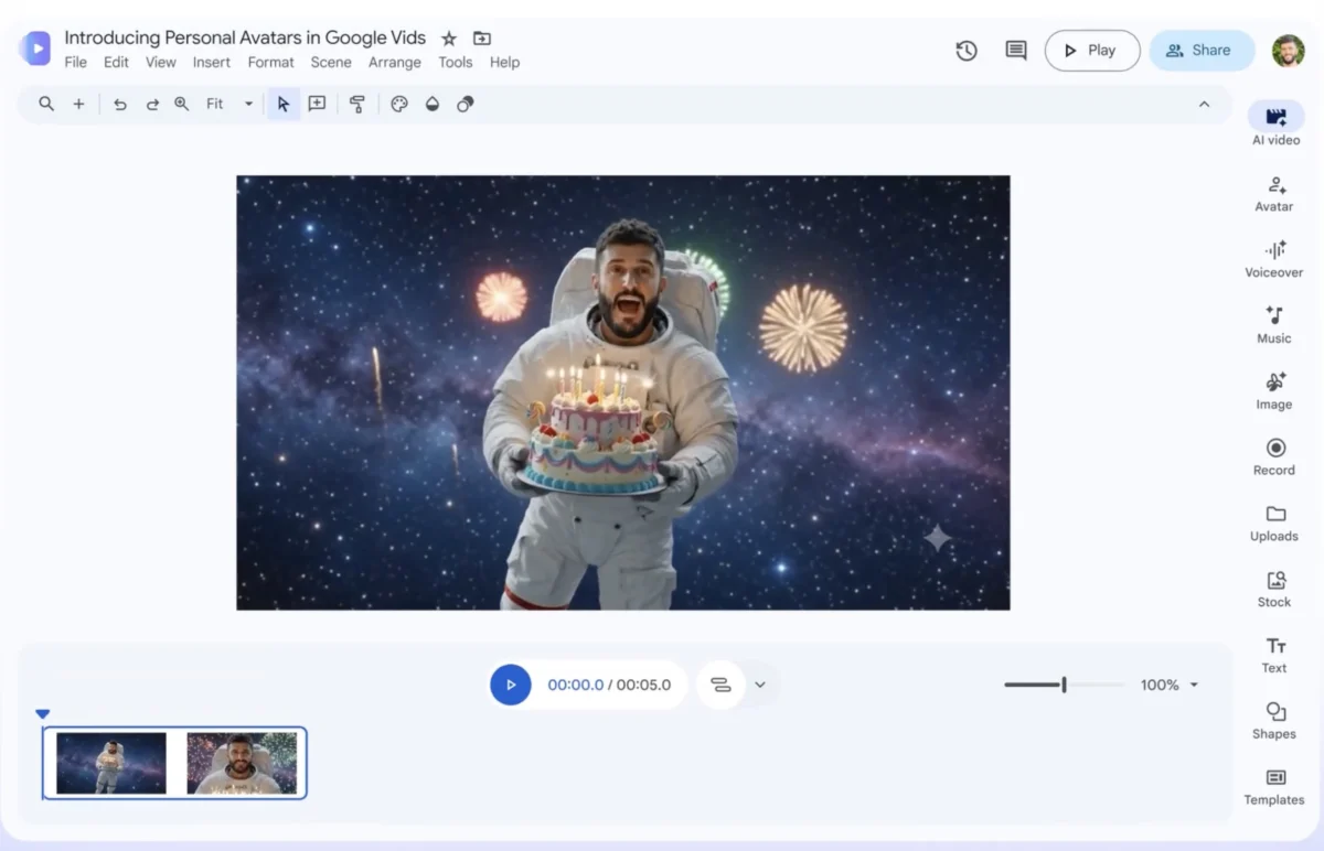 Google Vids Unveils Personalized AI Avatars and Gemini Omni Integration, Reshaping the AI Video Landscape