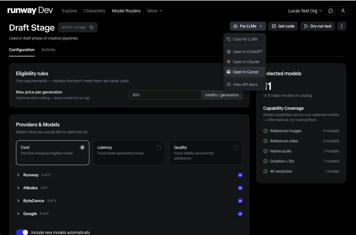 Runway Pivots to Generative Media Infrastructure with Launch of Media Router