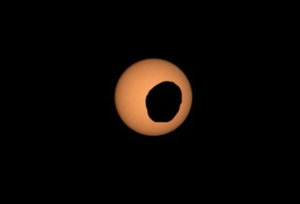 Celestial Mechanics on the Red Planet: NASA’s Perseverance Rover Captures the Science and History of the Phobos Solar Transit