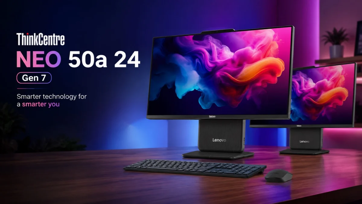 Lenovo Silently Rolls Out Wildcat Lake-Powered ThinkCentre Neo 50a 24 Gen 7 AIO PCs With 120 Hz Display