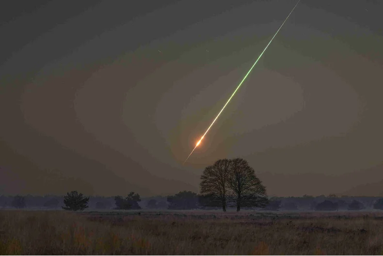 SETI and NASA Researchers Unveil Seven-Stage Evolution of Meteorites During Atmospheric Entry