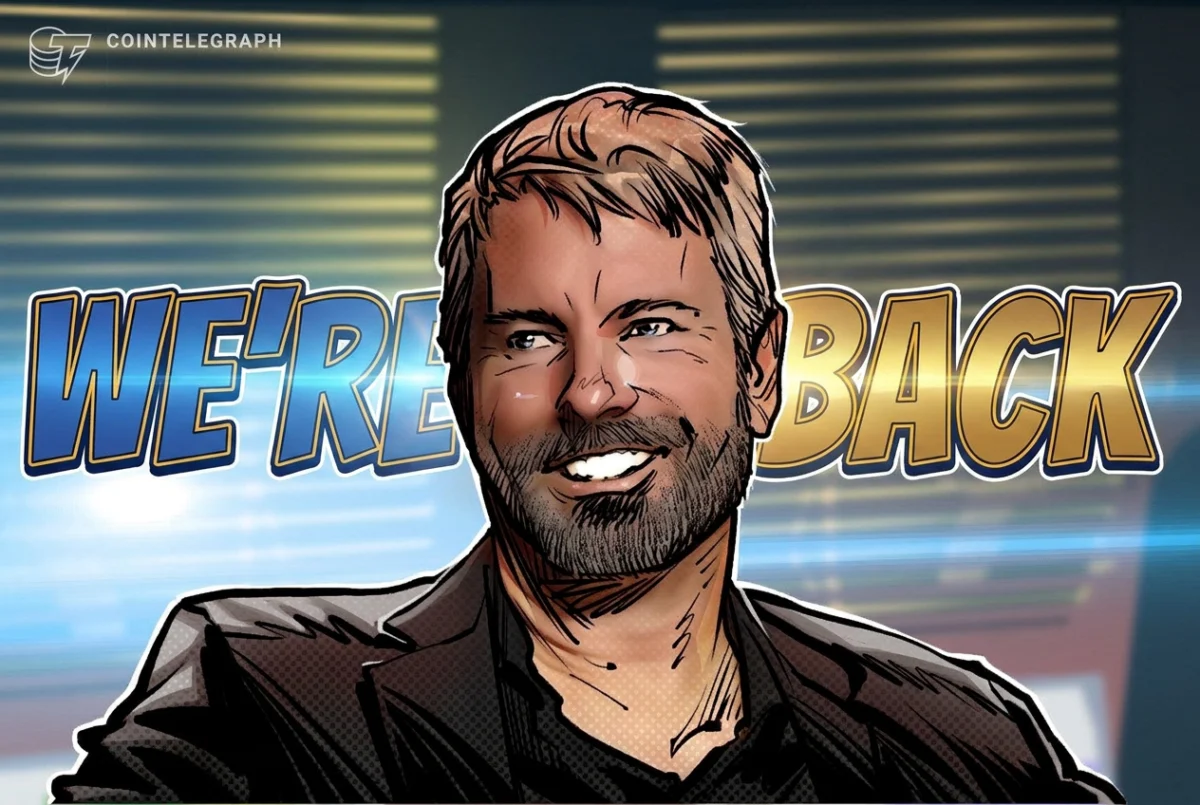 Strategy Signals Potential Return to Bitcoin Accumulation with Cryptic "We’re Back" Message