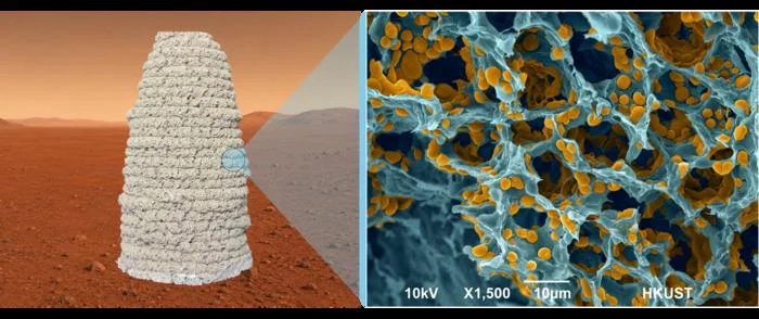 Biological Innovation in Space Exploration: Genetically Modified Yeast as a Cornerstone for Martian Infrastructure