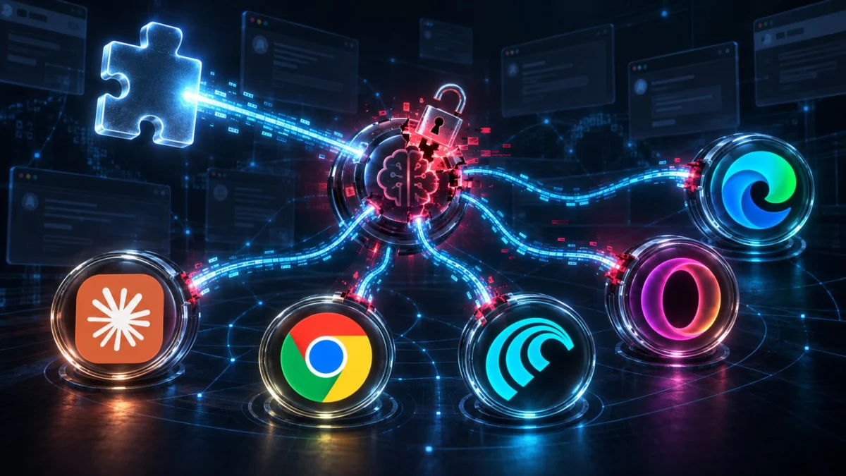 BragJack: A Single Browser Extension Can Hijack AI Assistants in Five Major Browsers
