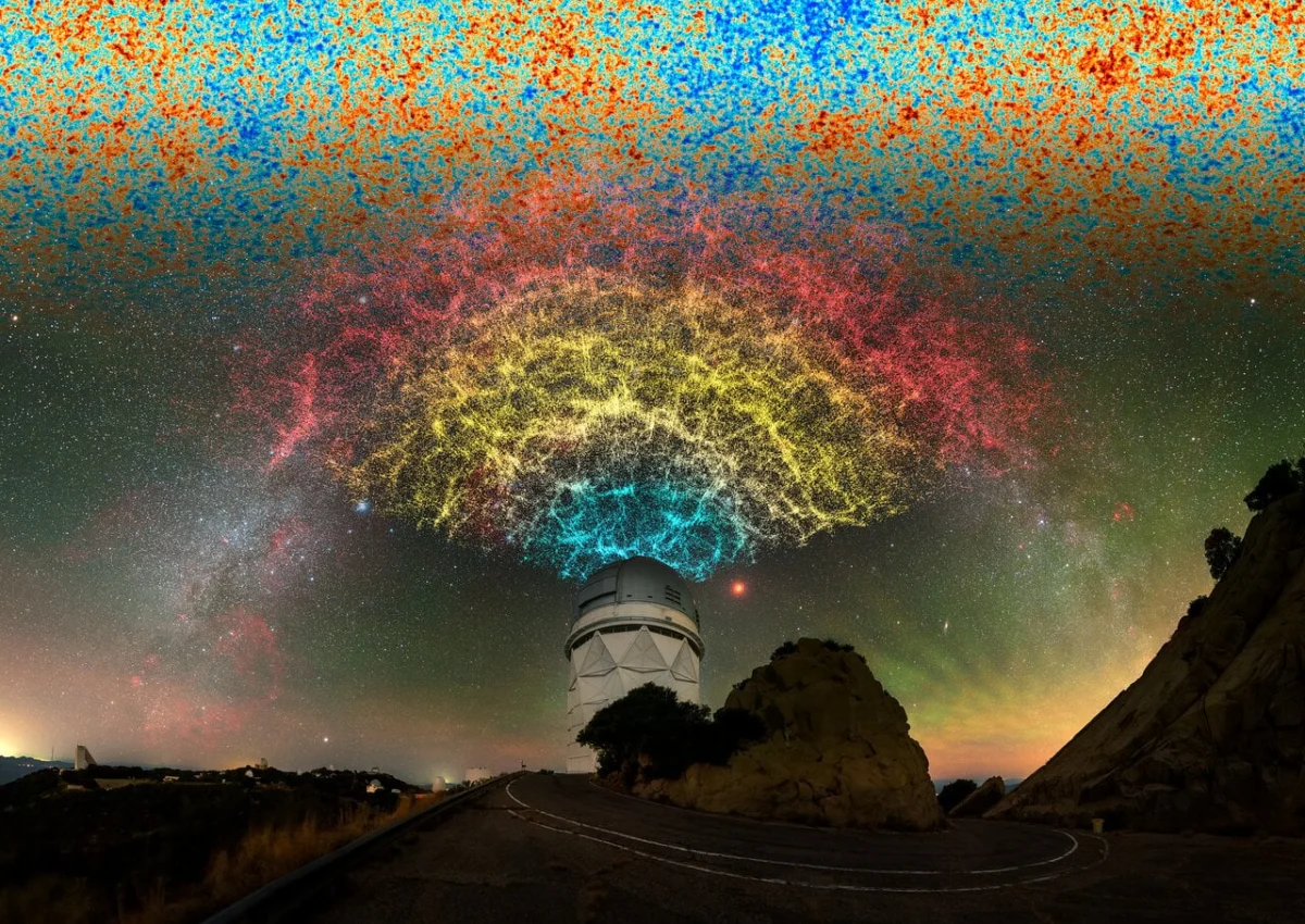 DESI Legacy Imaging Surveys Releases Largest 2D Map of the Universe Containing Nearly Four Billion Objects