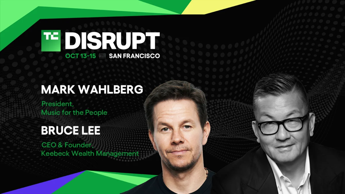 Mark Wahlberg and Bruce K. Lee to Headline TechCrunch Disrupt 2026 with Focus on Entrepreneurial Evolution