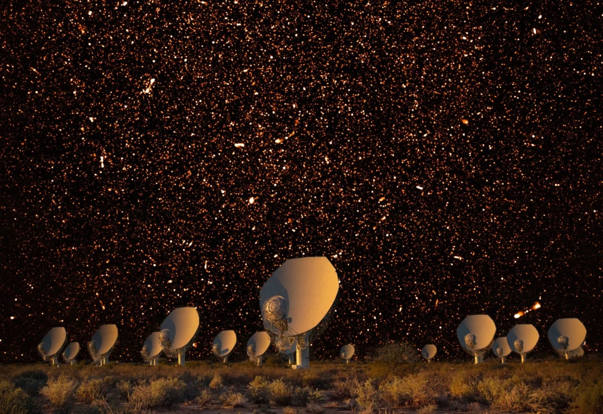 MeerKAT Radio Telescope Achieves Milestone Direct Detection of Faint Hydrogen Signals from the Distant Universe