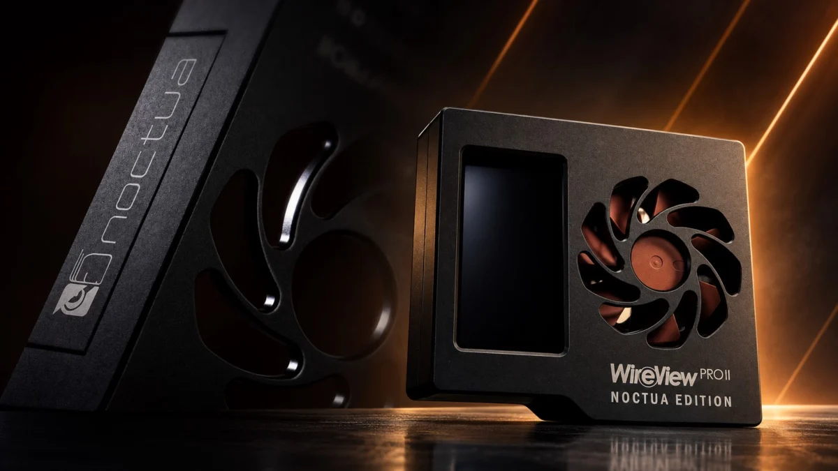 Thermal Grizzly WireView Pro II Noctua Edition Featuring a Different Cooling Fan