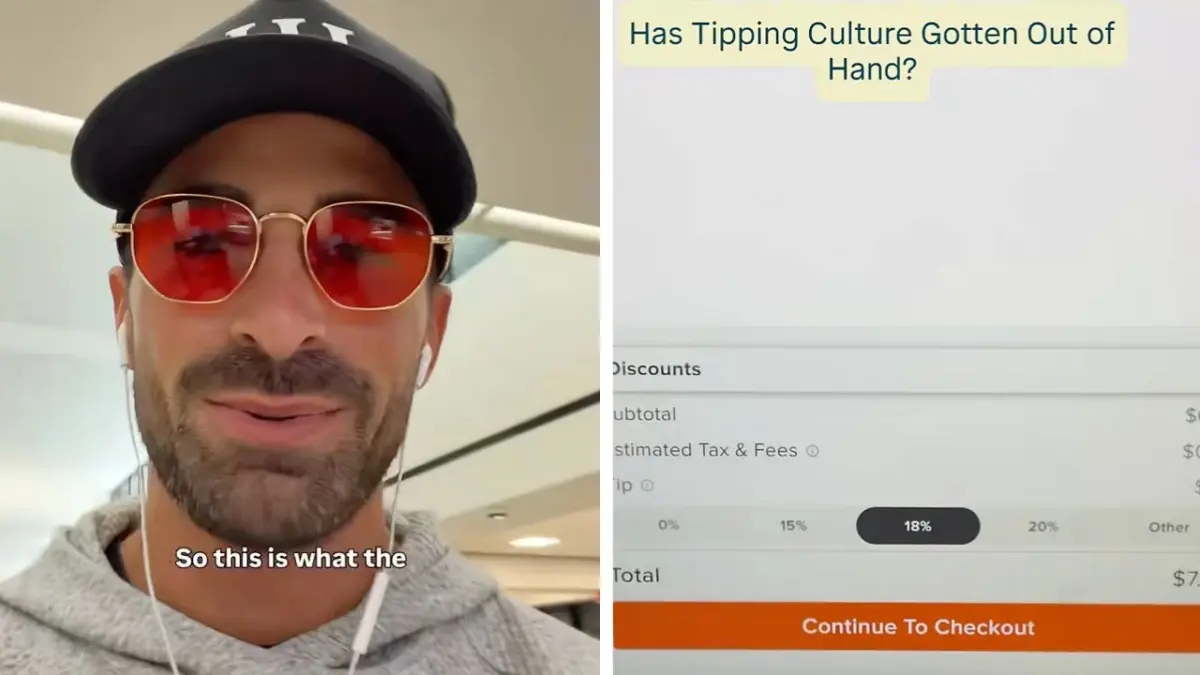 Airport Self-Checkout Tipping Prompt for Bottled Water Sparks Viral Debate on ‘Tip Creep’ and the Future of Service Transactions