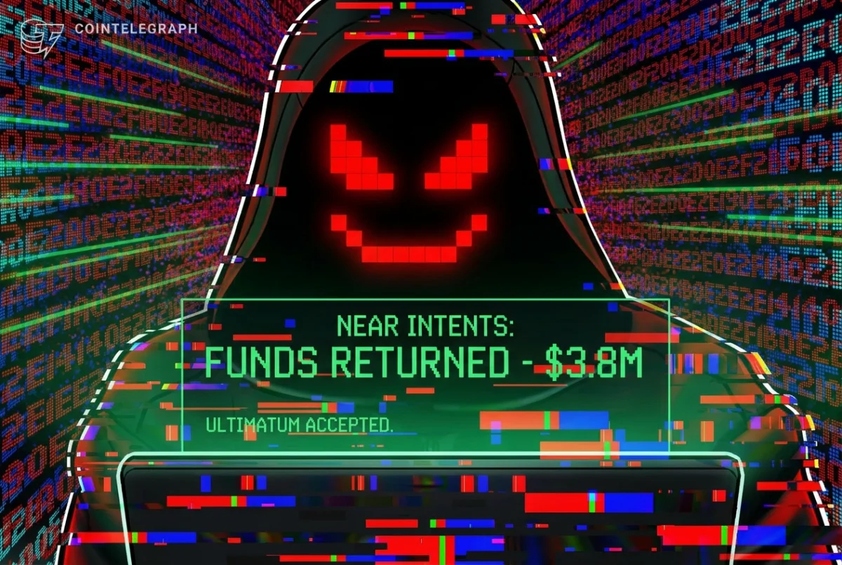 NEAR Intents Recovers $3.8 Million Stolen in Security Breach Following Ultimatum
