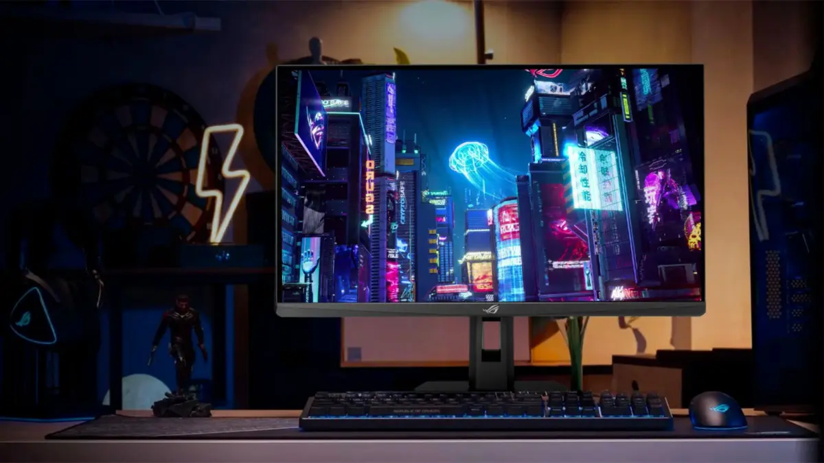 The Asus ROG Strix XG27ACMEG Gaming Monitor Sees Significant Price Drop at E.Leclerc, Offering Premium Performance for Discerning Gamers.
